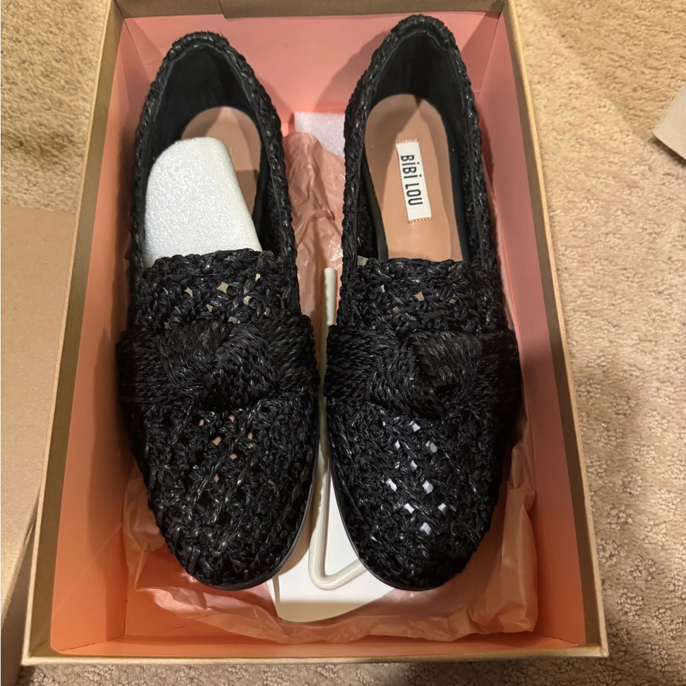 BibiLou Women's Elegant Black Loafers